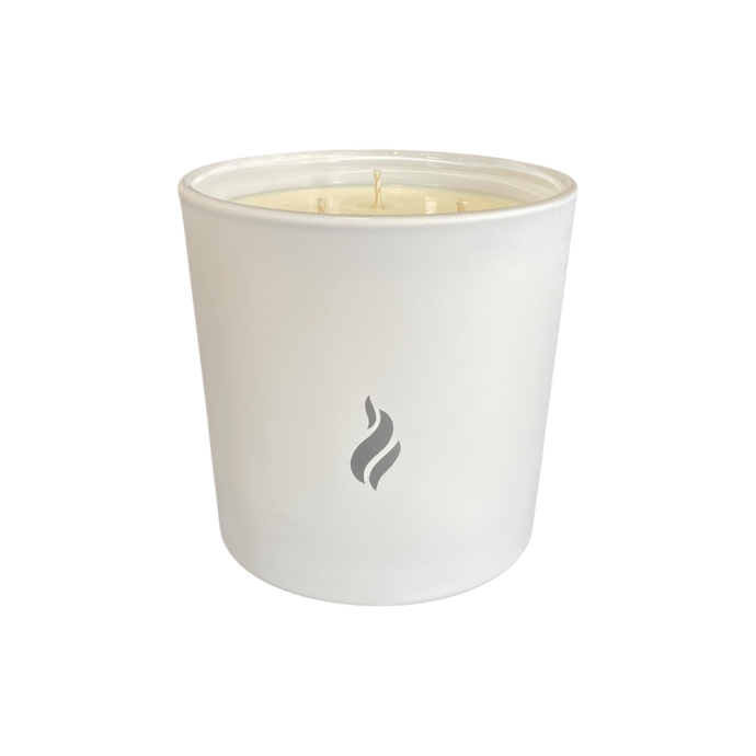 Soy Wax Scented Candle - Extra Large - White